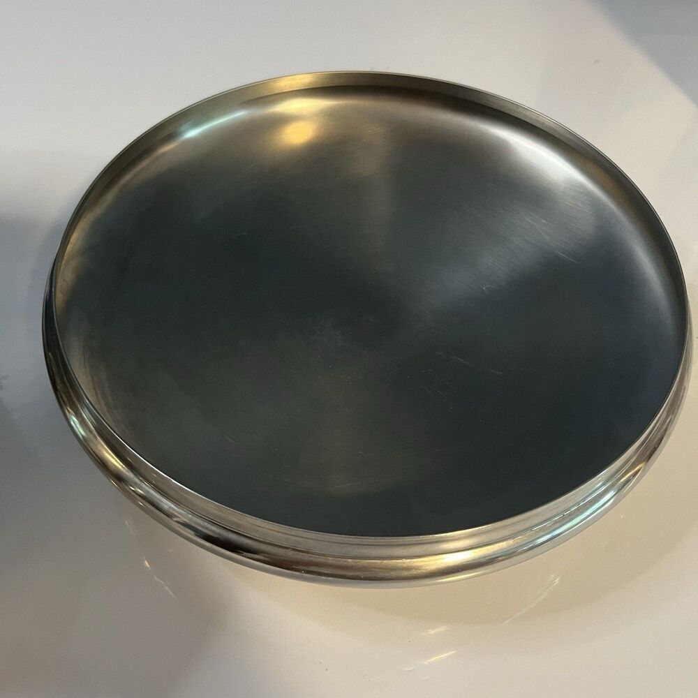 REVERE WARE 8 Qt Stock Pot & Lid Copper Bottom Clinton ILL USA Vtg Clean - Picture 6 of 15